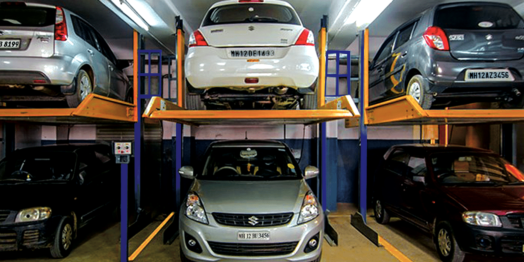 Stack parking for institutions and hospitals in Mumbai
